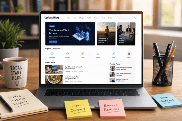 Inside the Uploadblog Homepage: What Every Visitor Should Know Before They Click uploadblog homepage