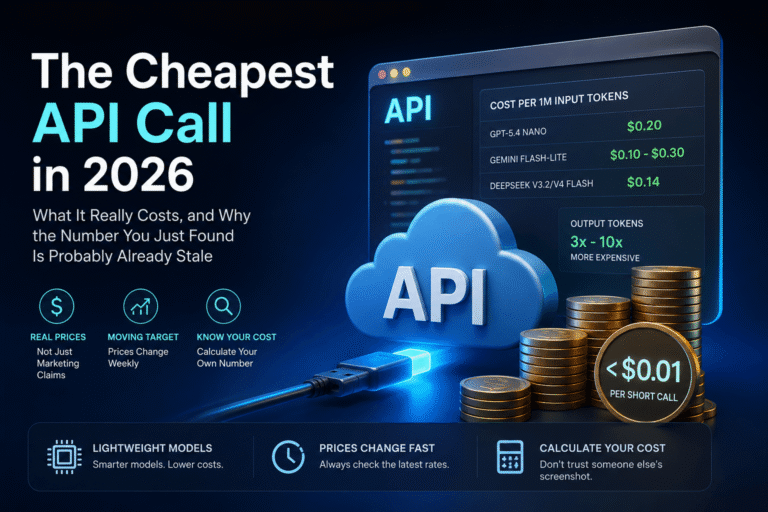 The Real Price of the Cheapest API Call in 2026 (Most Guides Get This Wrong) cheapest api call